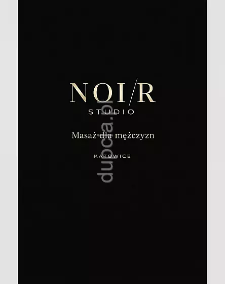 NOIR STUDIO Katowice profesjonalny masaz relaksacyjny i terapia napiec ciala